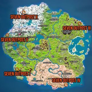 Fortnite Choppa locations map