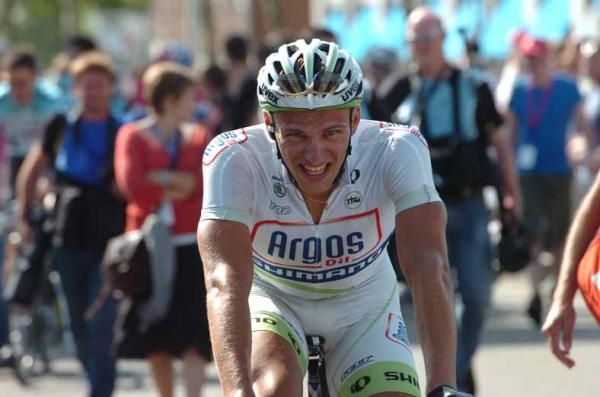 Marcel Kittel (Argos-Shimano) after winning stage 4 of the Eneco Tour.