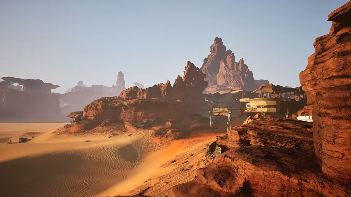 Dune Awakening screenshots of gameplay