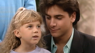 stephanie tanner and uncle jesse on full house
