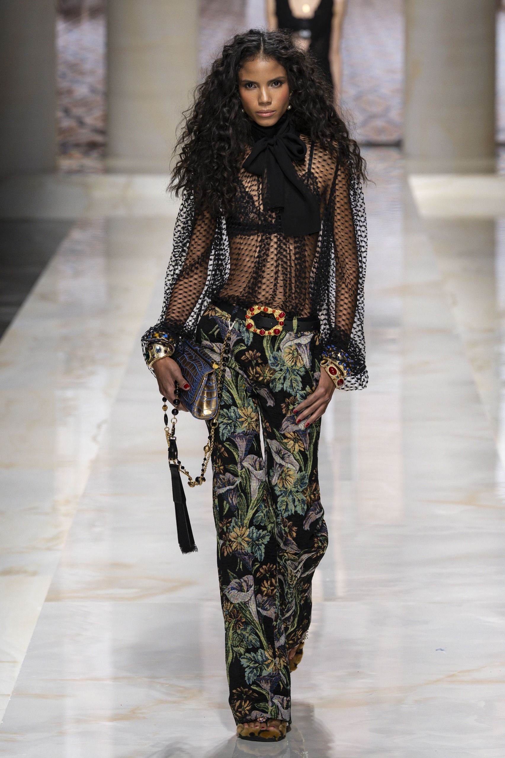 dolce & gabbana runway