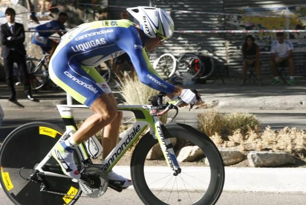 Vincenzo Nibali (Liquigas-Cannondale) was runner-up on the day