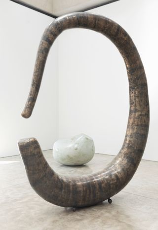 Installation view of ‘Alma Allen’ at Kasmin Gallery, New York