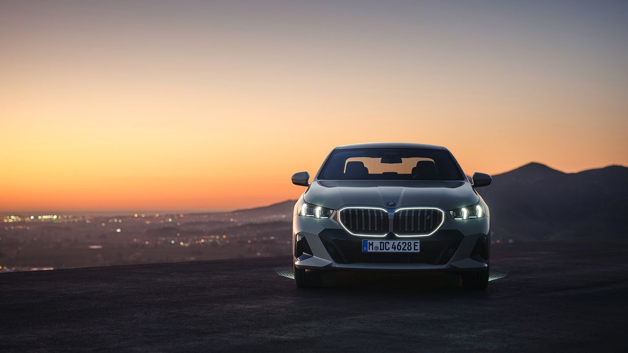 BMW 5 series i5 electric car