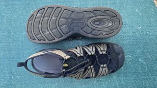 Keen Drift Creek H2 sandals showing sole