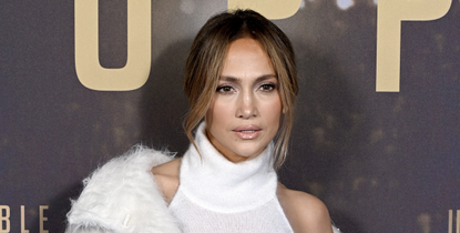 Jennifer Lopez Is the Mood Board for Winter Brides Everywhere in an All White Look Marie Claire