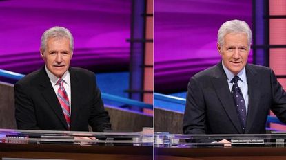 Alex Trebek embraces his past by growing back his &amp;#039;stache