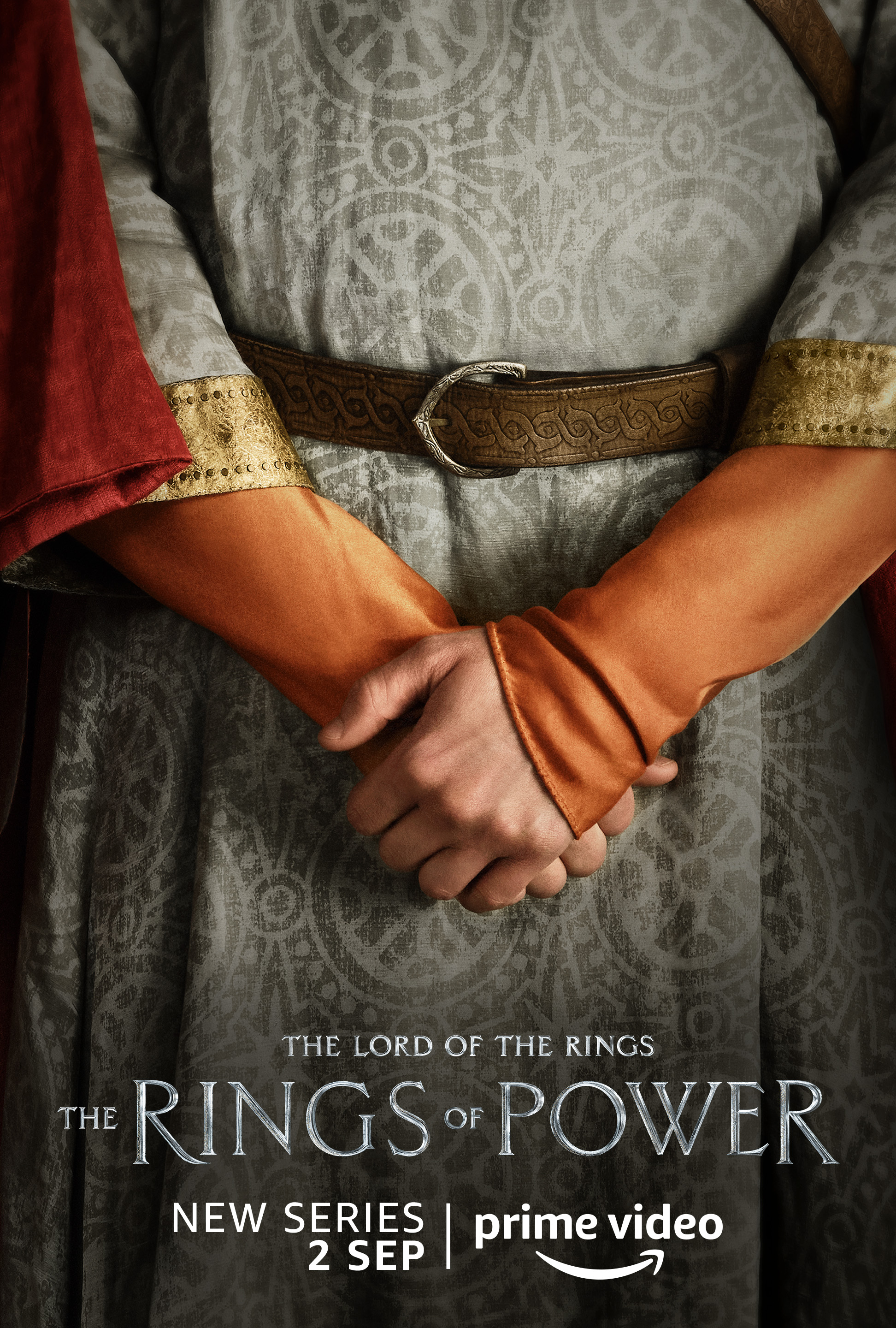 A female farmer character poster for Lord of the Rings: The Rings of Power