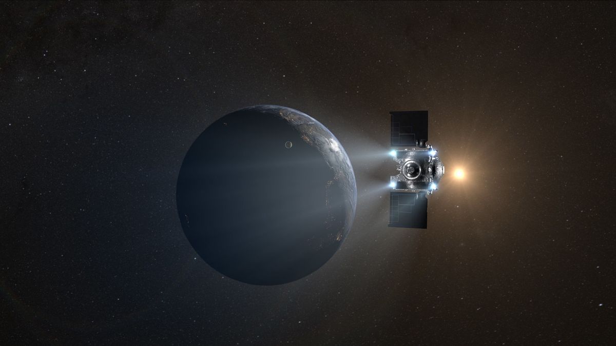 Mire la sonda de asteroides OSIRIS-REx de la NASA acercándose a la Tierra esta noche