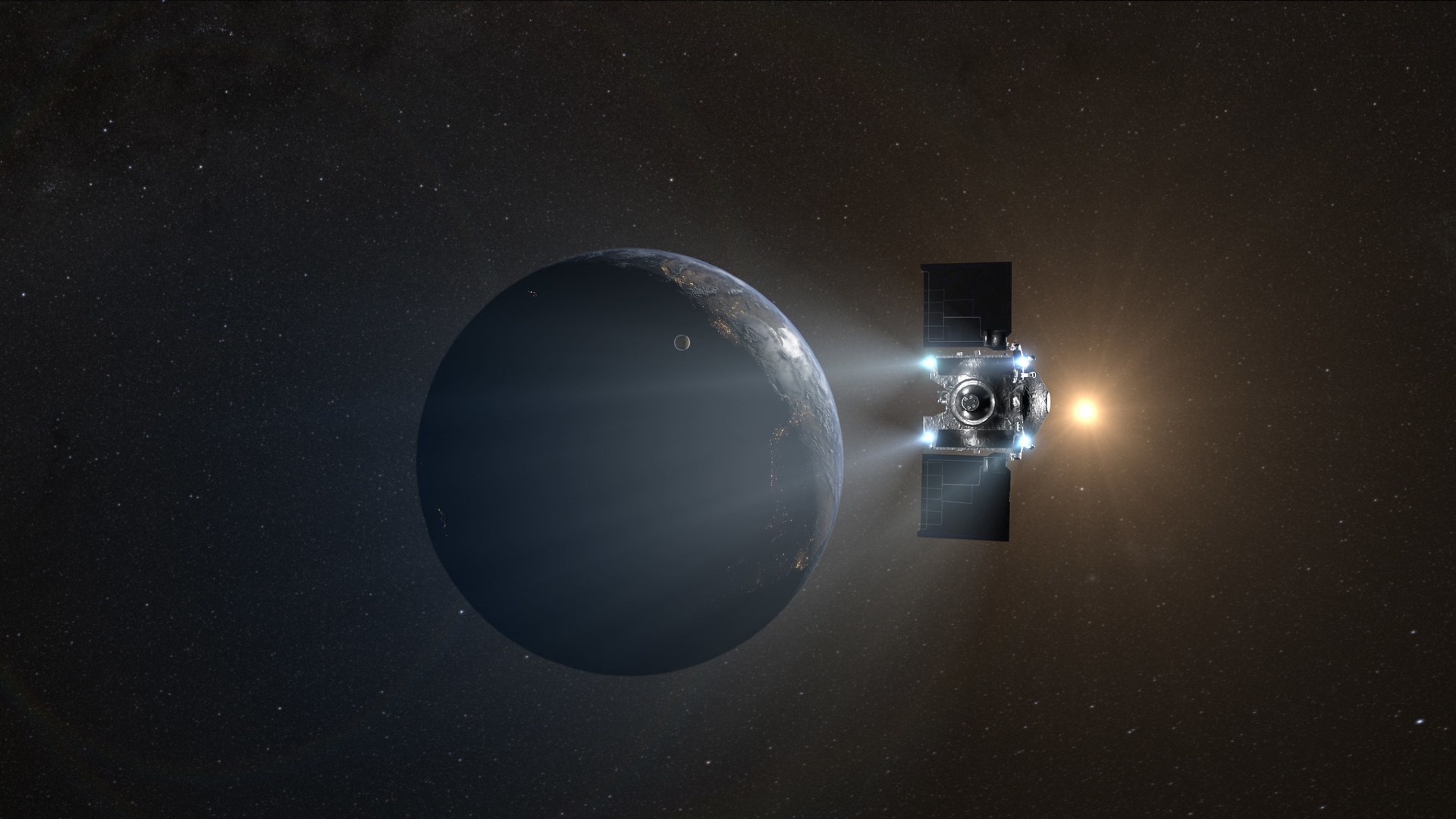  Watch NASA's OSIRIS-REx asteroid probe approach Earth in this free telescope video 