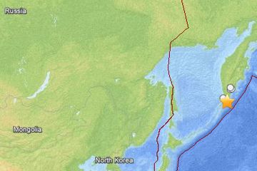 earthquake map