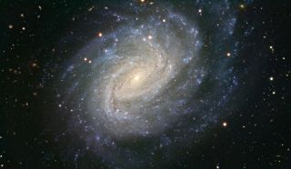 Photo of spiral galaxy NGC 1187 taken by Very Large Telescope in Chile.