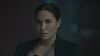 Jurnee Smollet as Detective Michelle Calderon in Smoke