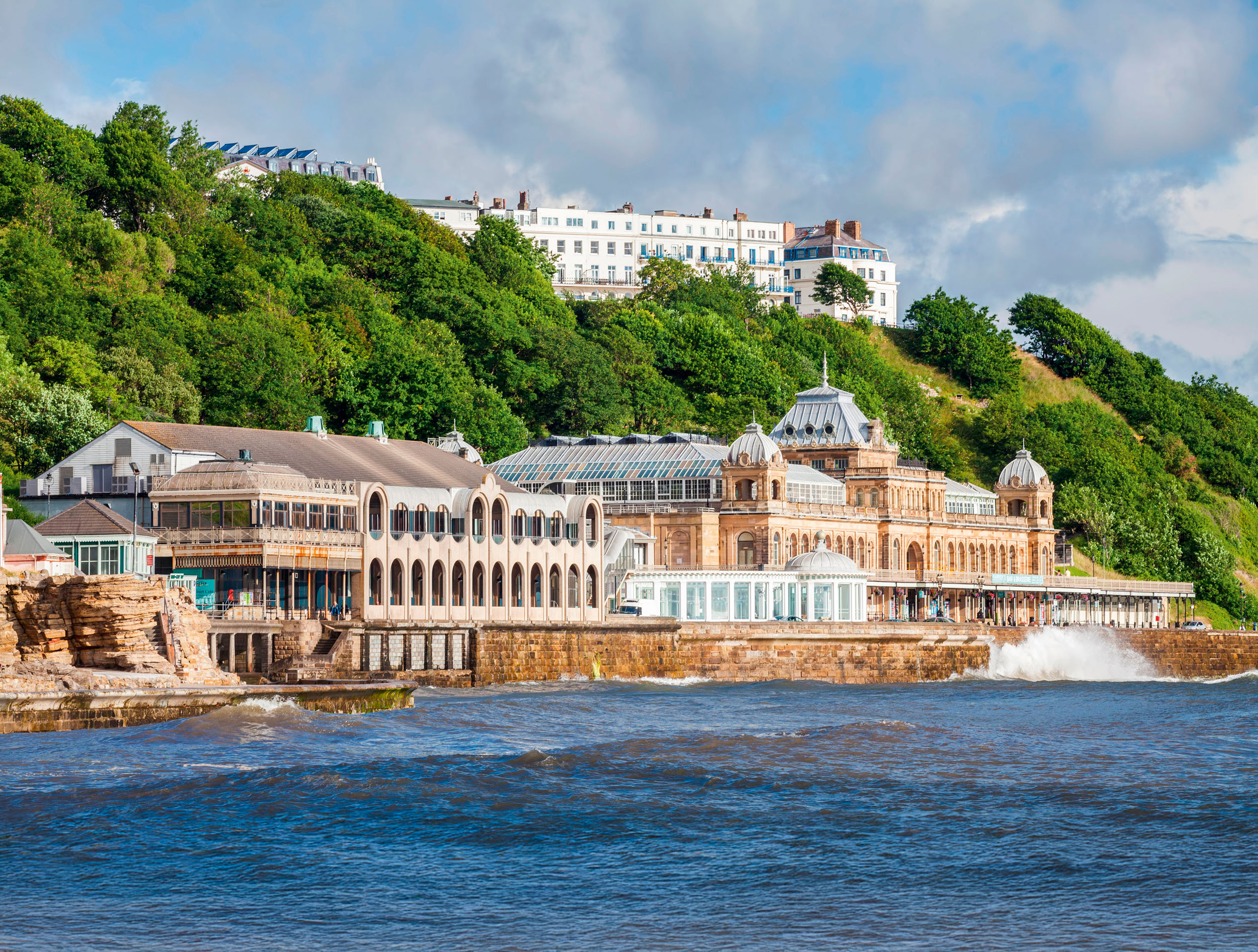 DJ75KK The Spa at Scarborough, North Yorkshire.