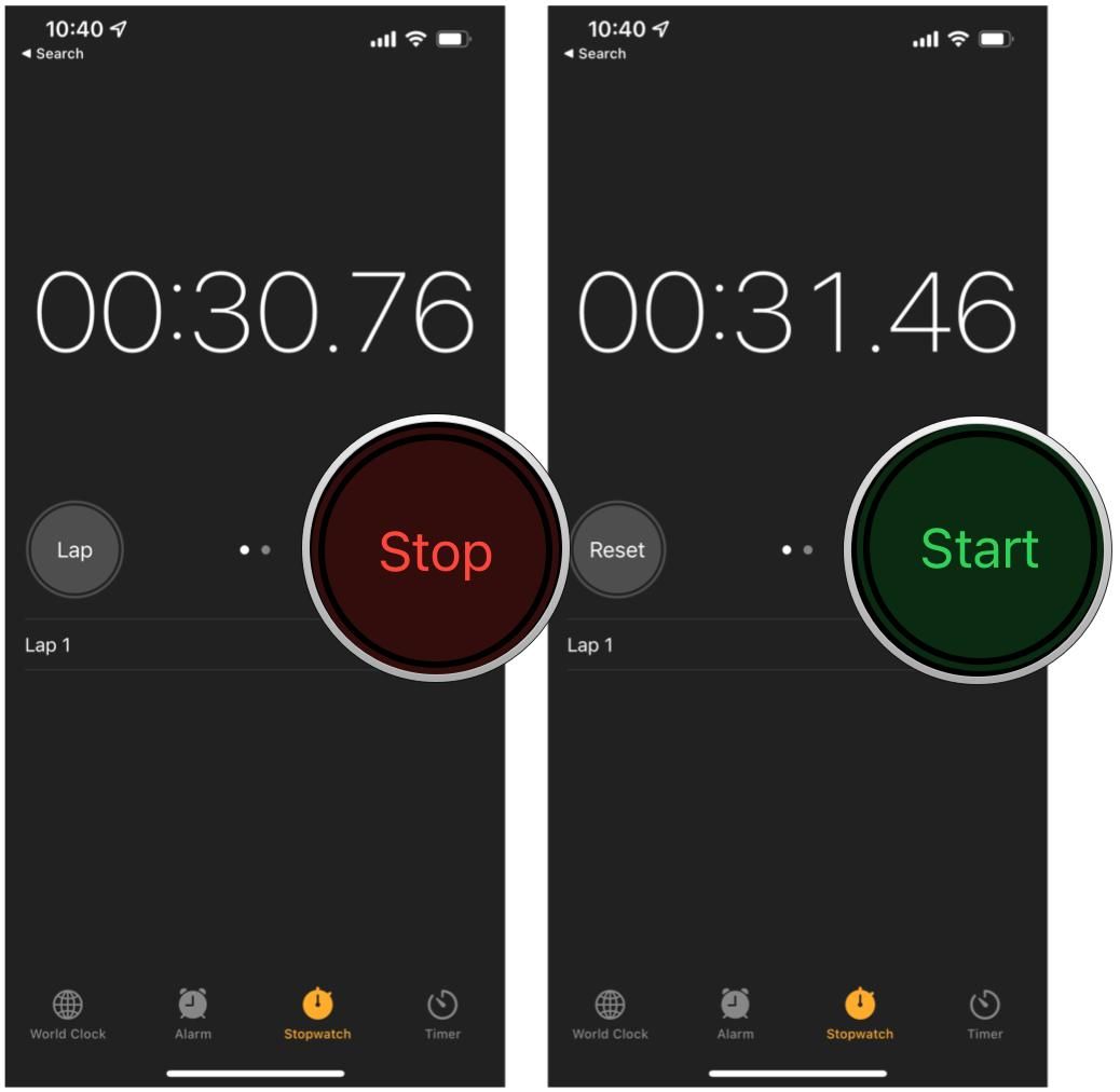 How to use the Stopwatch on iPhone and iPad iMore
