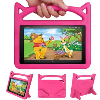 SHREBORN Kid-Proof Fire HD 10 Tablet Case 2019