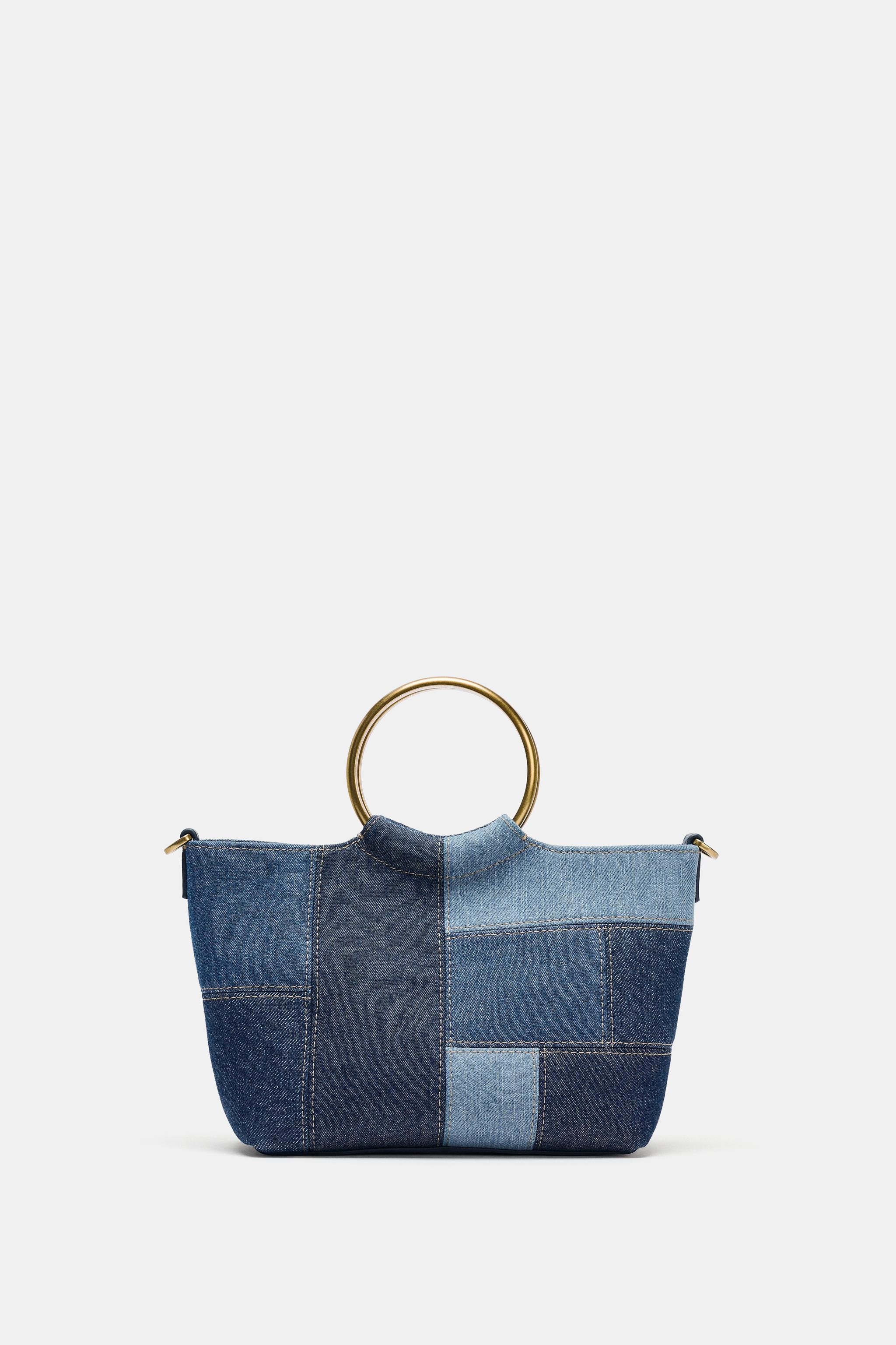 Patchwork Mini Bucket Bag
