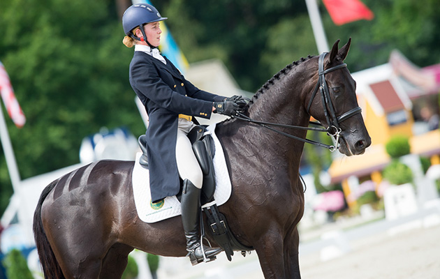 Lydia Hannon and My Royal Touch at Luhm&amp;uuml;hlen 2016. Picture by Jon Stroud Media