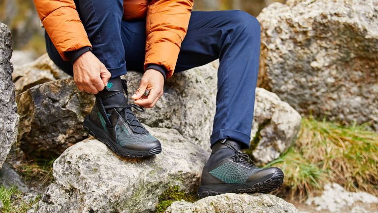 These high-tech hiking boots use motion-sensitive pistons to protect your ankles
