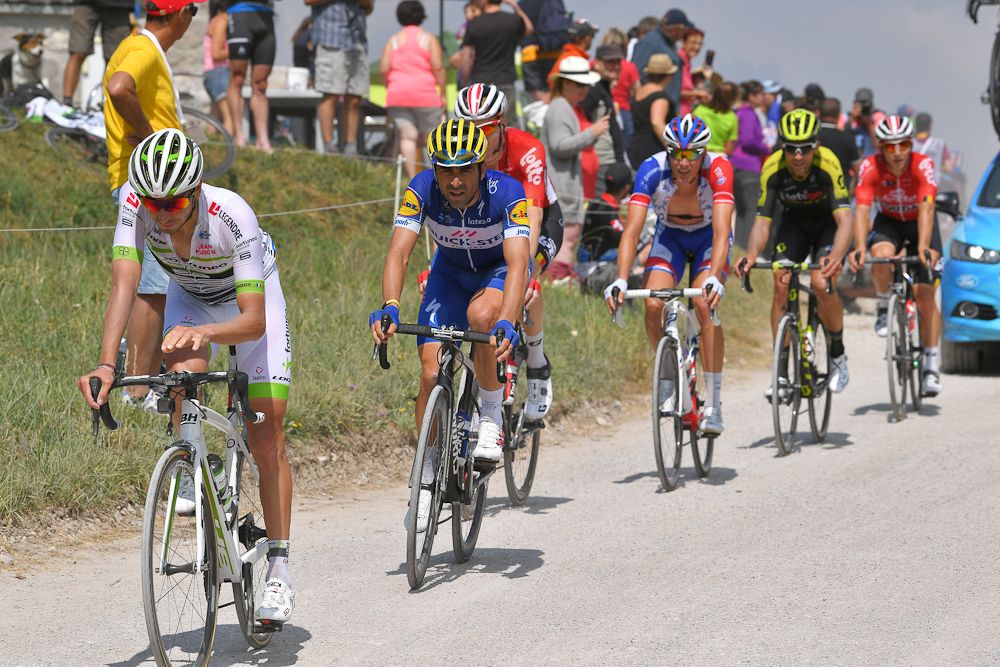 Maximiliano Ariel Richeze (Quick-Step Floors) was off lead-out duties for today