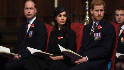 Prince Harry And Meghan Markle Attend Anzac Day Services