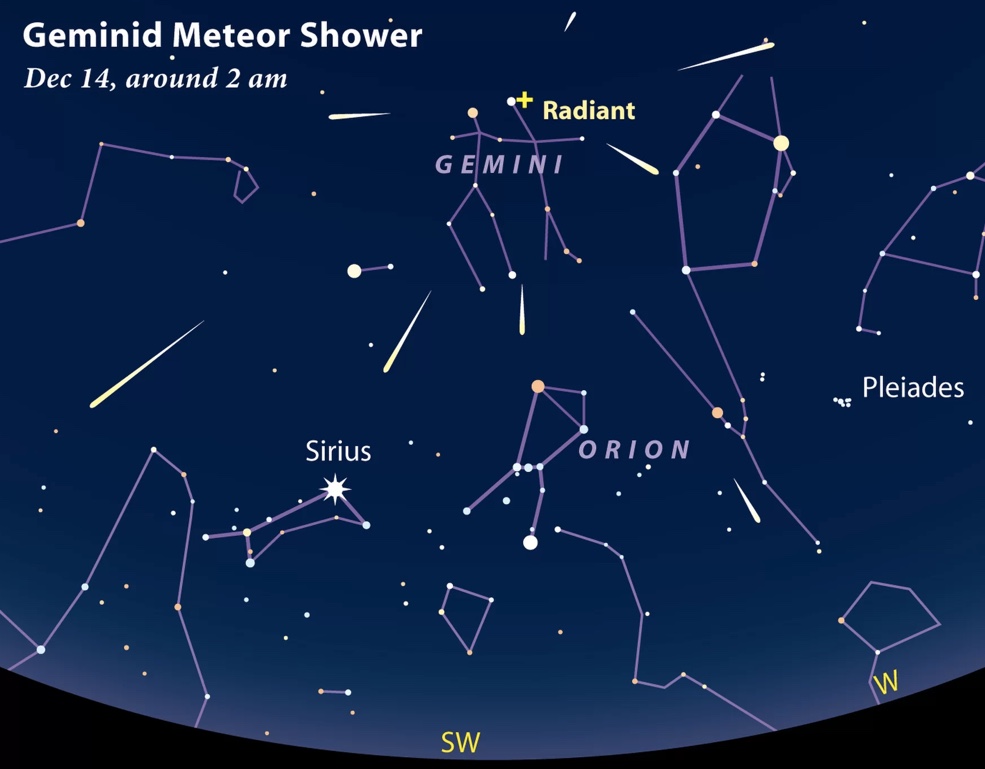 Spectacular Geminid Meteor Shower Peaks Tonight! How to Watch Online ...