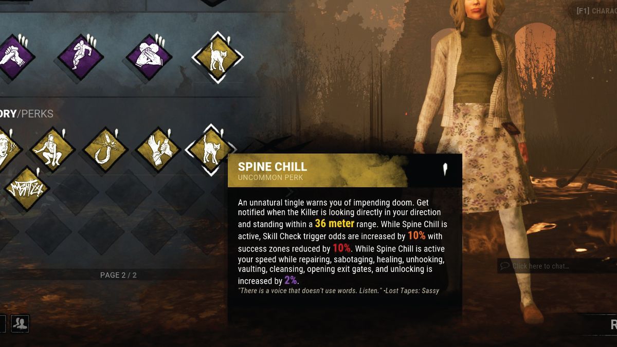 Featured image of post Barbecue And Chili Dbd Barbeque and chili is an essential perk at high level play for its ability to reveal survivors force them to hide in lockers hide near the hook and also rewards any combo of ue lightweight premonition dance with me spine chill quick and quiet and poised can help you out too