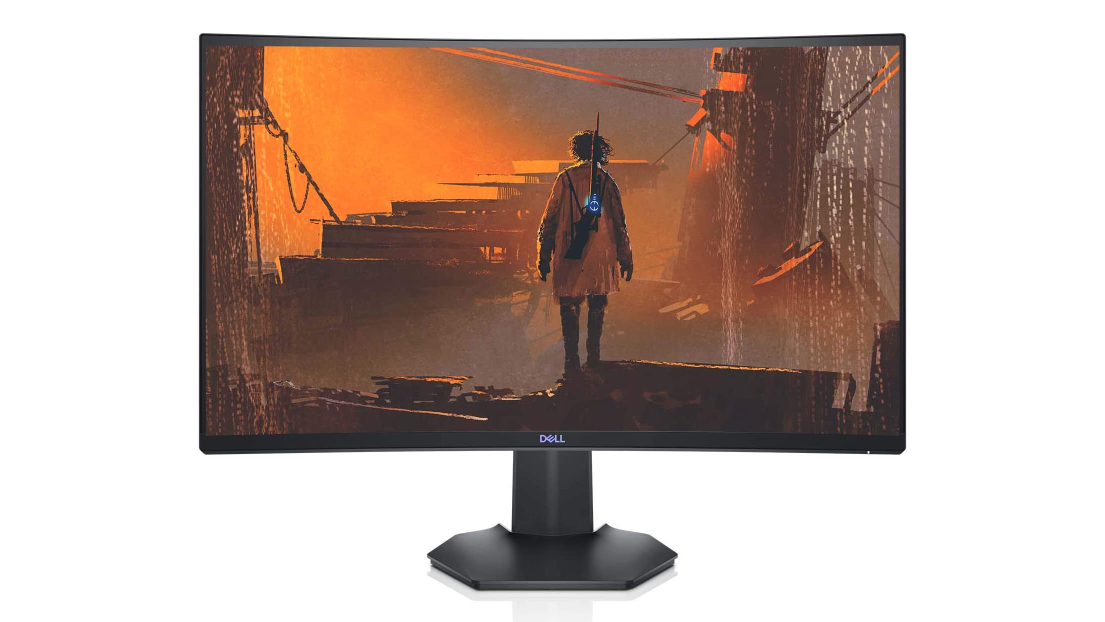 Dell Curved Gaming Monitor S2721HGF review: improve your home office on a  budget | T3