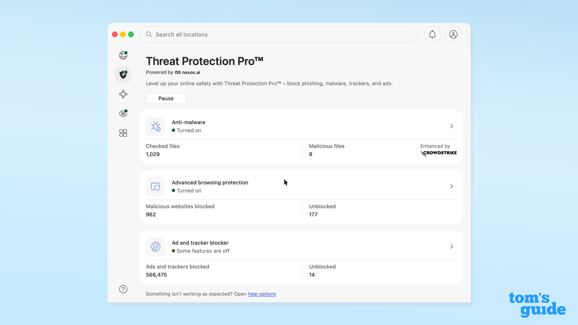 Threat Protection Pro on 2026 Mac OS UI