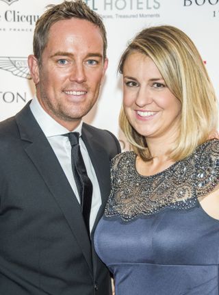 Simon Thomas and wife Gemma