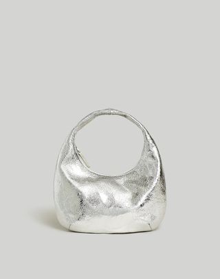 silver mini bag