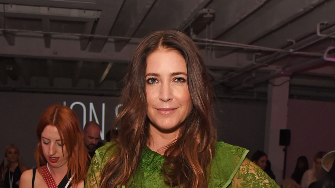 Lisa Snowdon attends the Pam Hogg front row during London Fashion Week September 2019 at Victoria House on September 13, 2019 in London, England. (Photo by David M. Benett/Dave Benett/Getty Images)