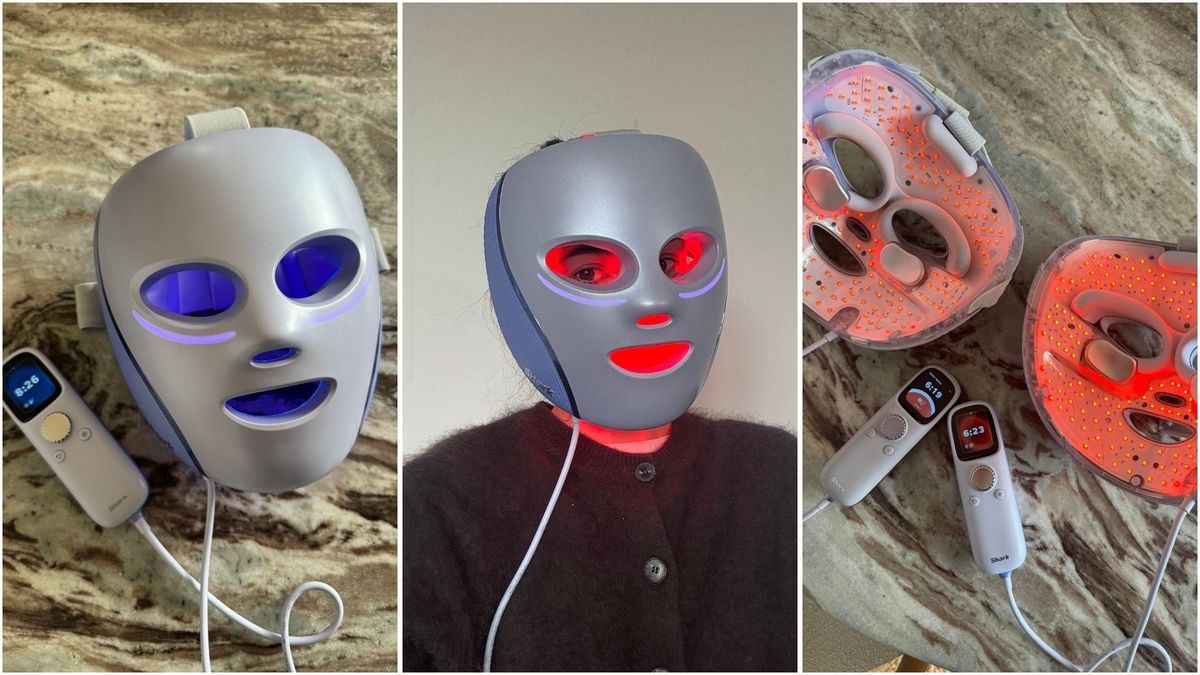I Tried Shark's New and Improved LED Mask—Here's How It Compares to the Original