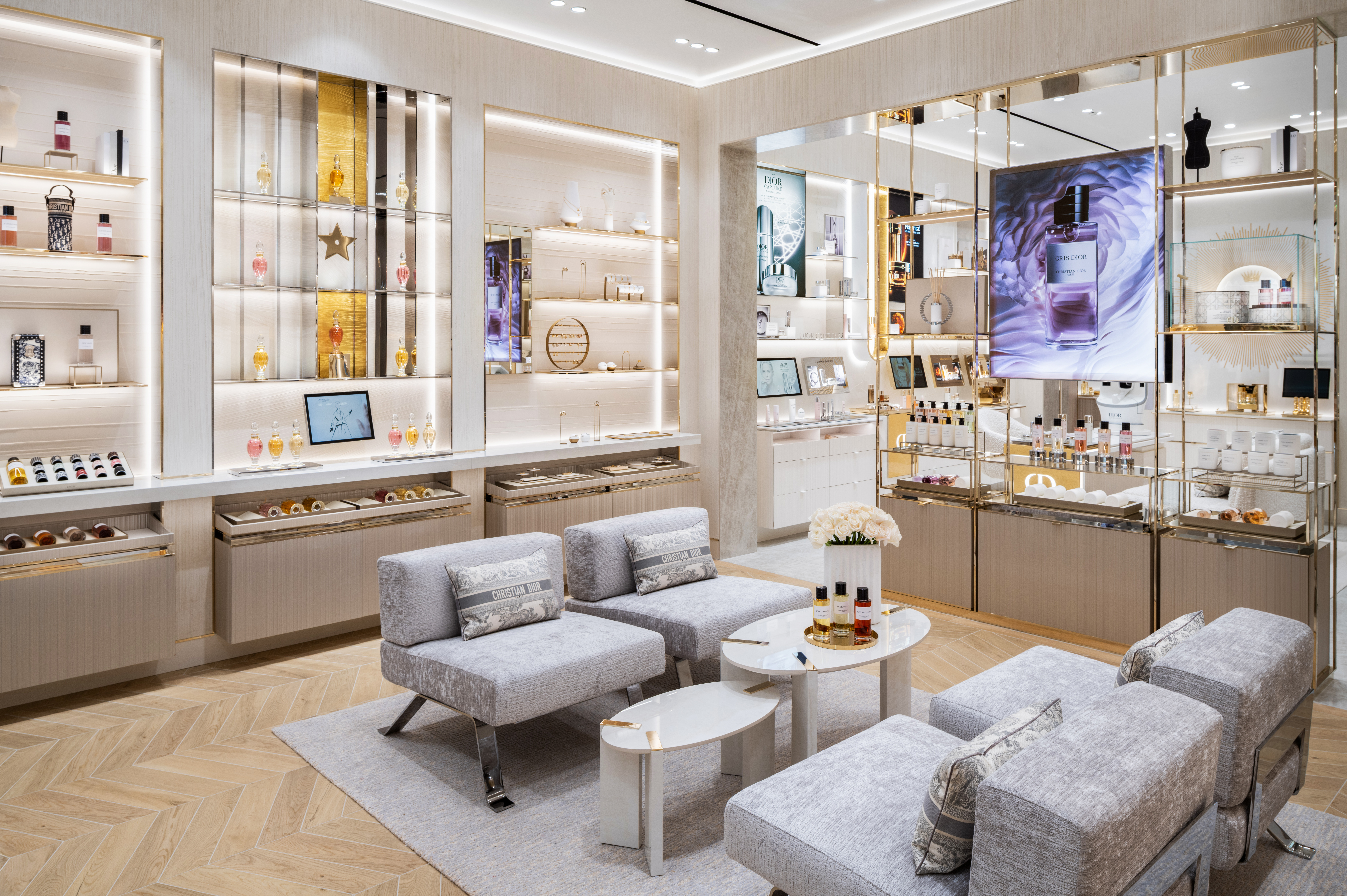 Dior's US flagship boutique in South Coast Plaza