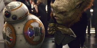 Star Wars The Last Jedi BB-8 with Mark Hamill as Dobbu Scay