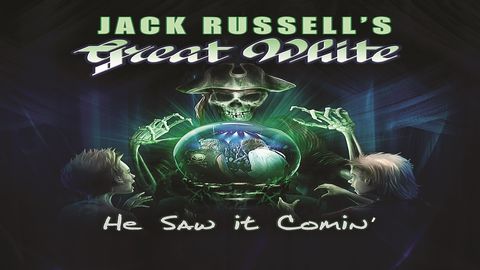 Cover Art for Jack Russell' Great White - He Saw It Comin'