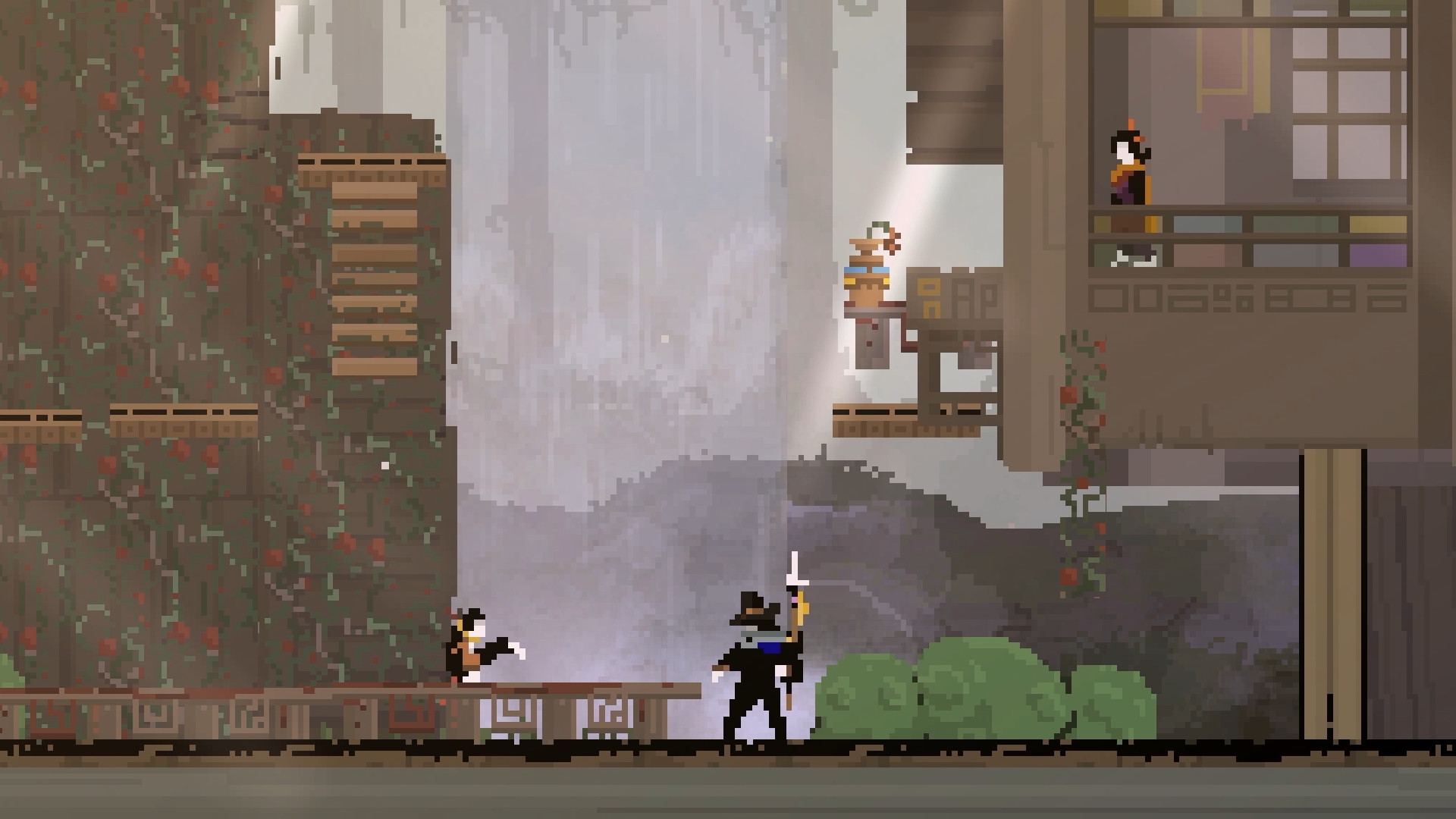 Olija Is A 2d Action Game About A Magic Harpoon Pc Gamer