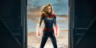 captain marvel first look at her suit