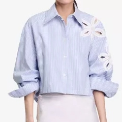 Sandro Striped Cotton Shirt