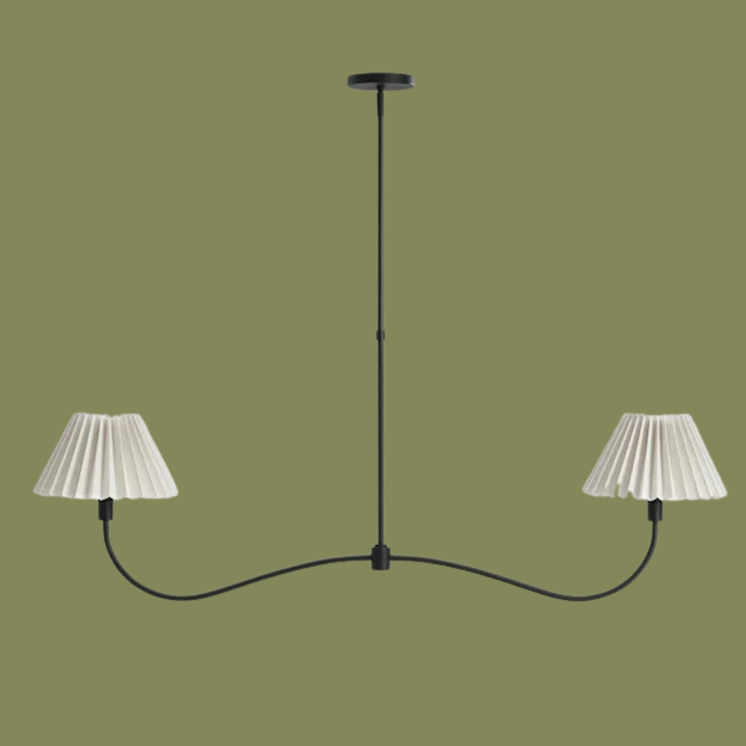 Castlery, Iris 2-Light Chandelier