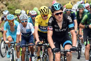 Geraint Thomas on stage seventeen of the 2015 Tour de France (Watson)