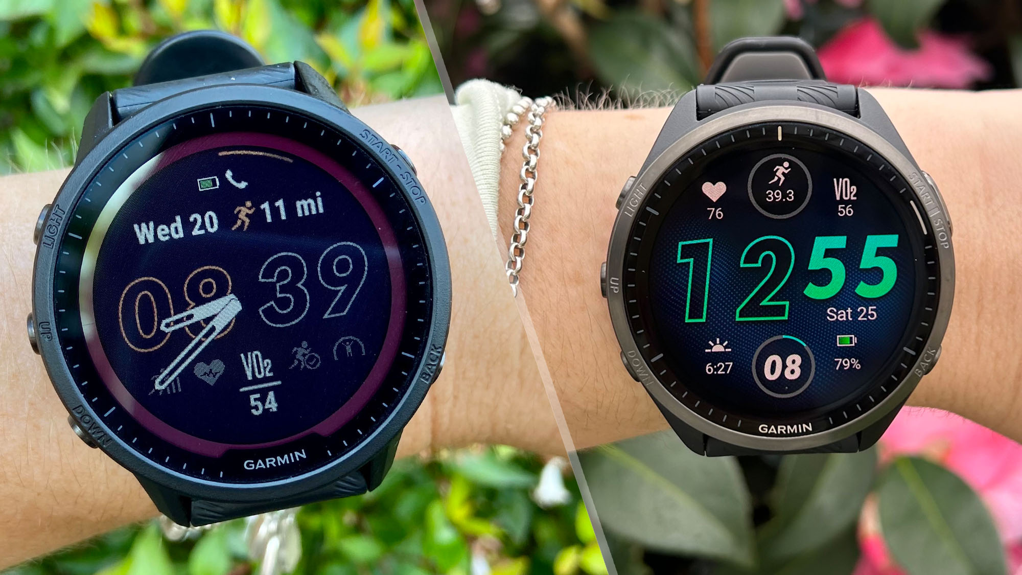 Comparaison garmin online forerunner