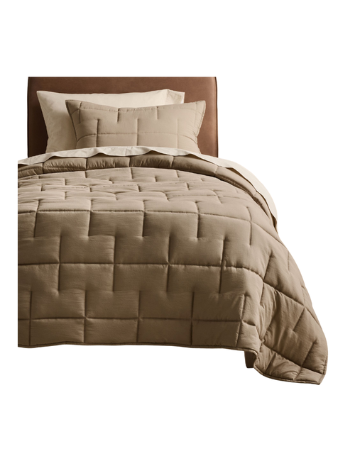 Twin XL Quilted Microfiber Performance Comforter