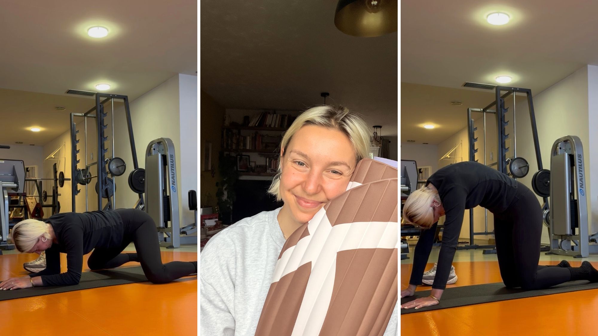 Frog stretches every day