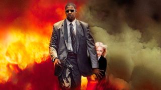 Denzel Washington and Dakota Fanning in 2004 thriller Man on Fire.