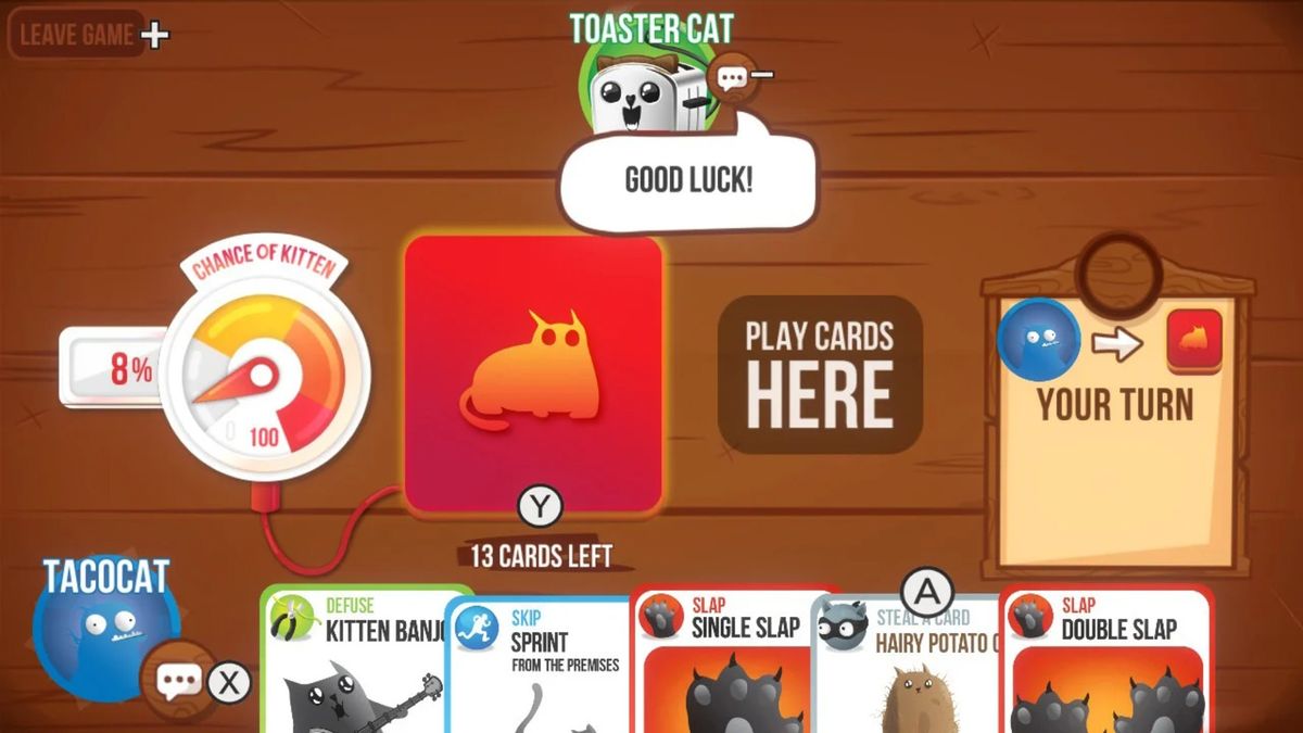 Exploding Kittens Hero