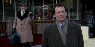 Stephen Tobolowsky and Bill Murray in Groundhog Day