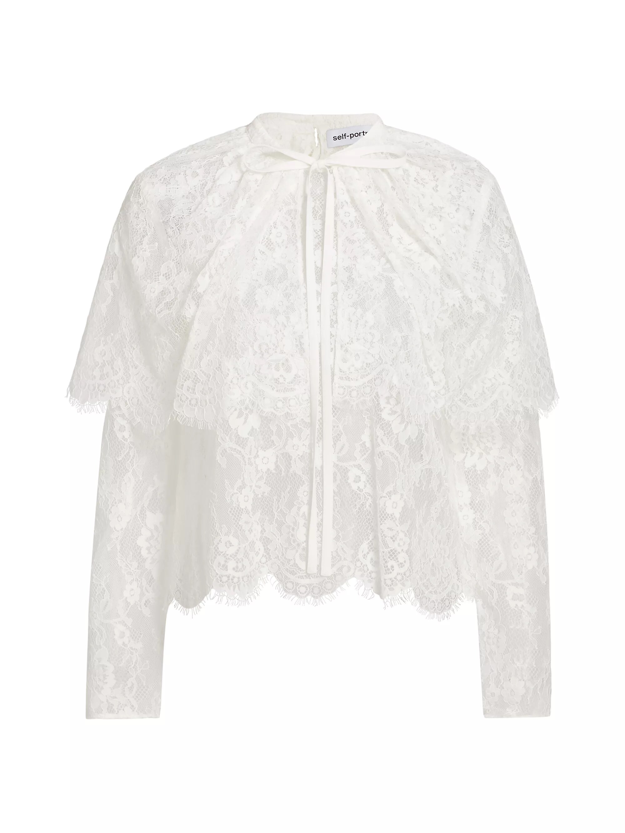 Lace Cape Top