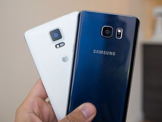 Galaxy Note 5 and Note 4