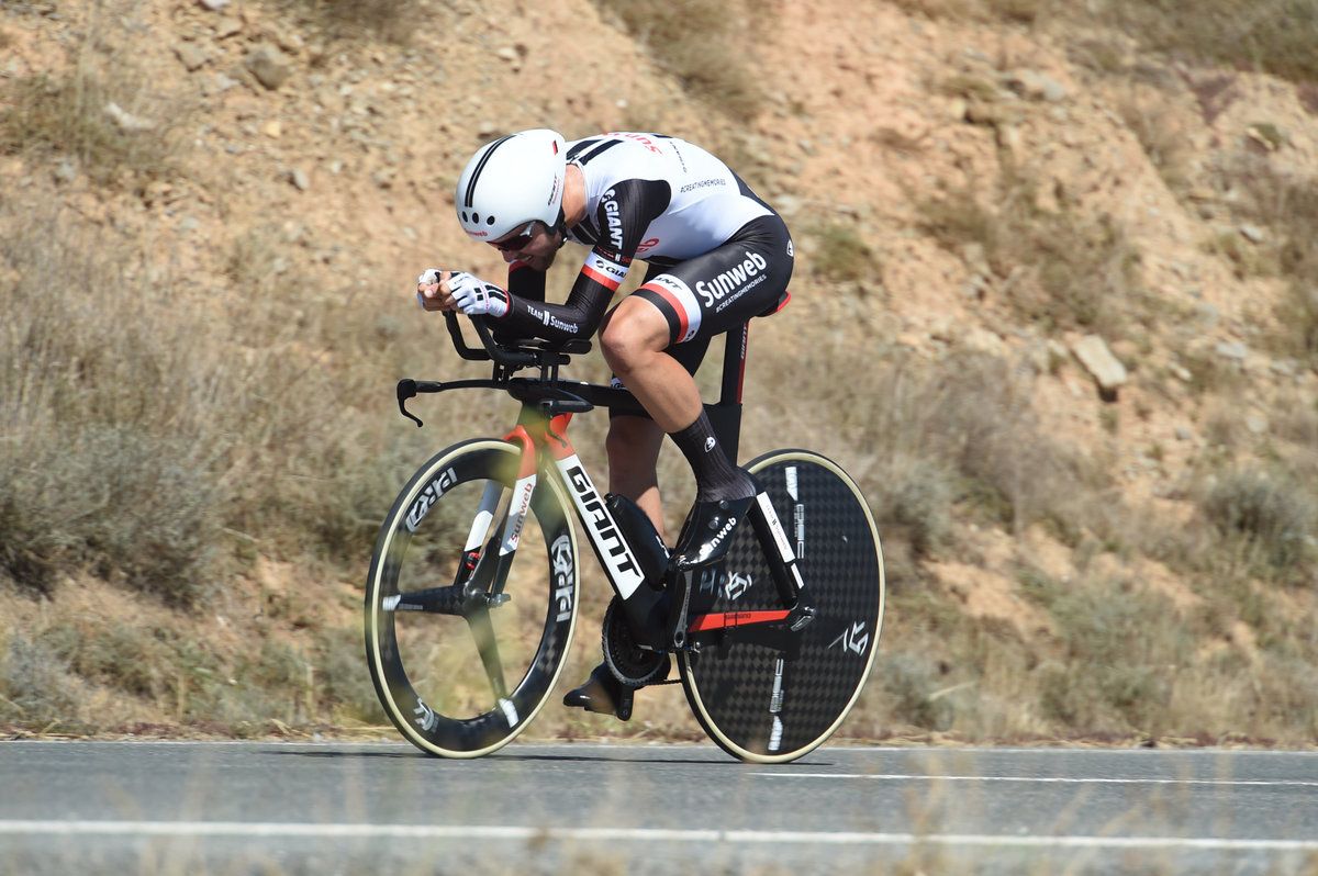 Chris Hamilton (Team Sunweb) during the time trial